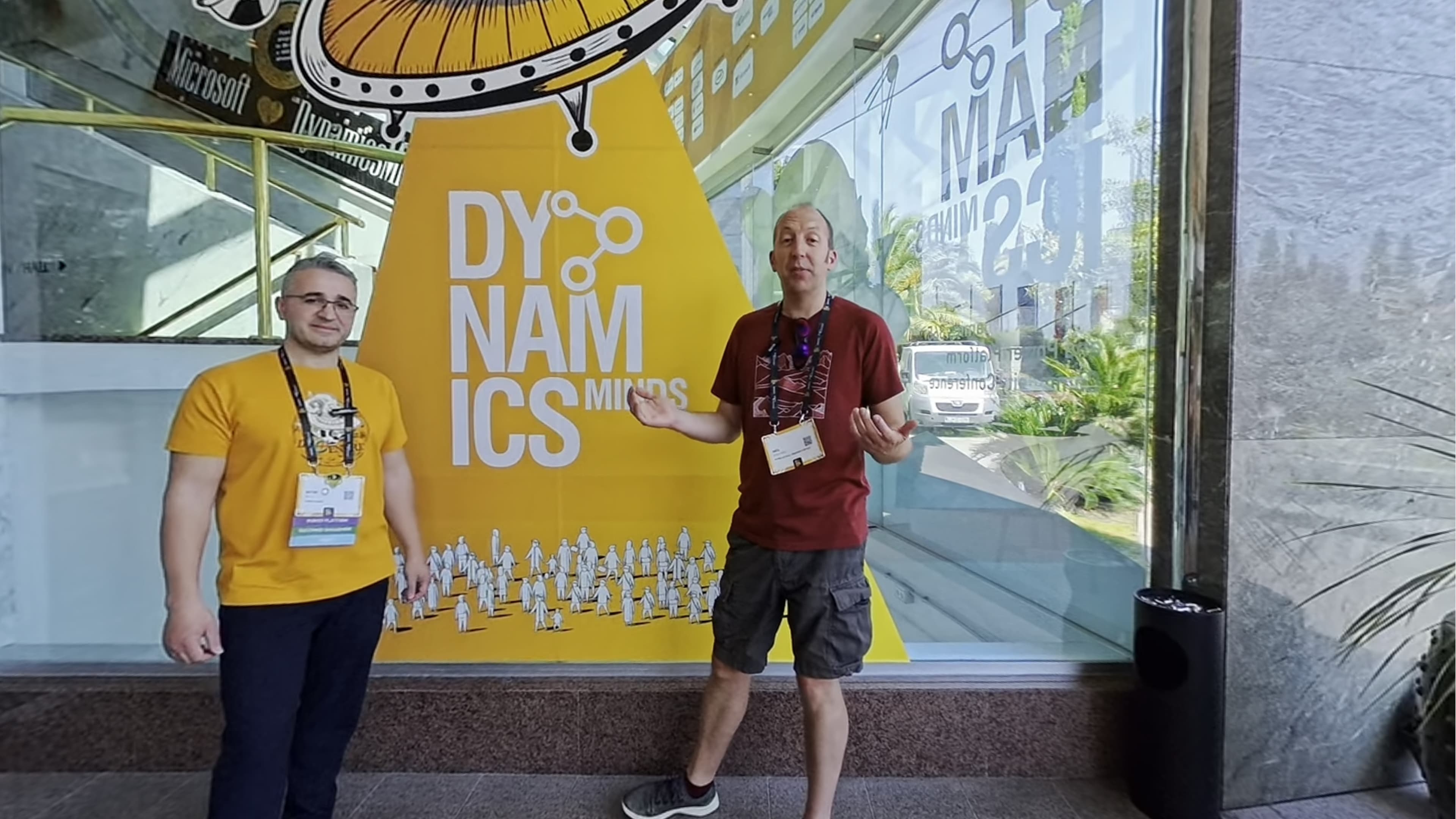 Betim and Neil at Dynamics Minds 2026