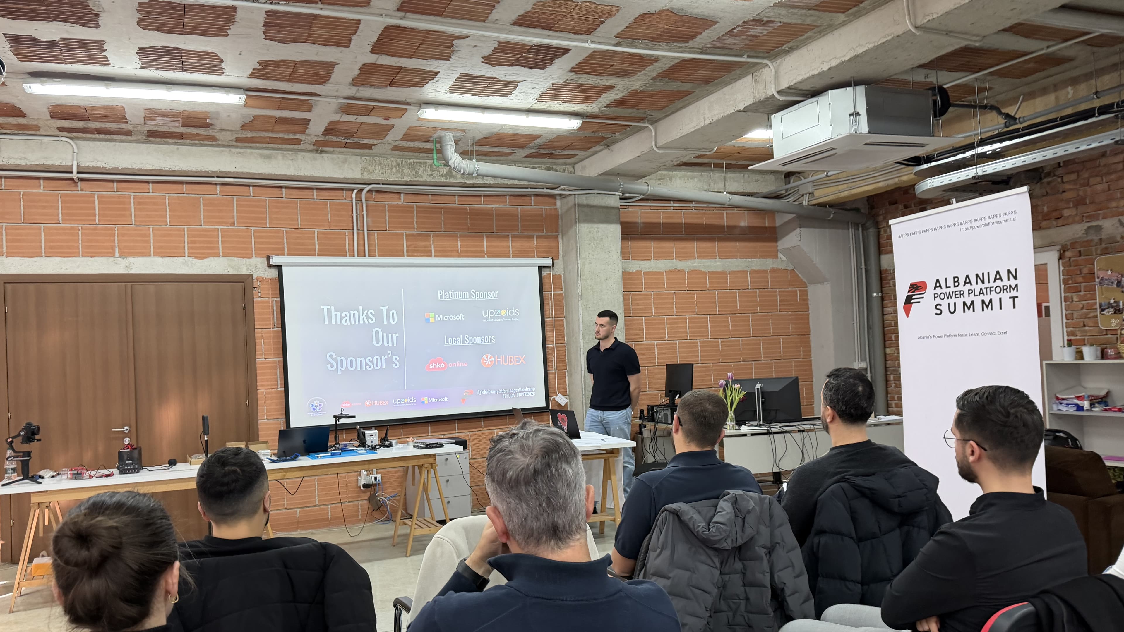 Kevin Kiçaj at a PPUGA event